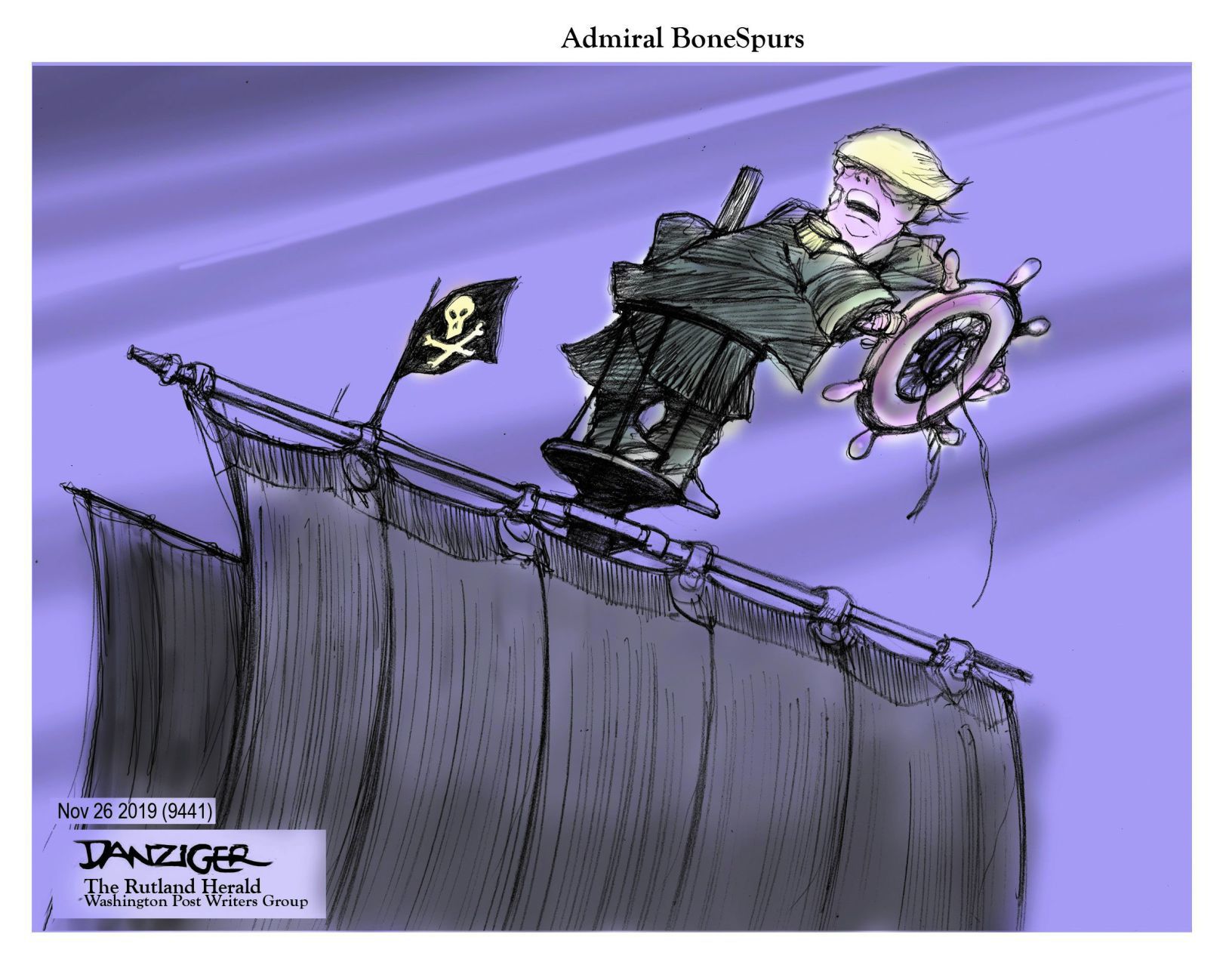 Jeff Danziger cartoon